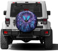 Delerain Blue Butterfly Dreamcatcher Spare Tire Cover by Delerain