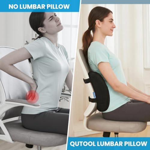 Lumbar Support Pillow for Office Chair, Office Home Essentials, Gifts for Mom - Image 3
