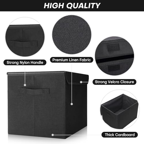 Bagnizer Large 42 Quarts Fabric Storage Bins - Image 4