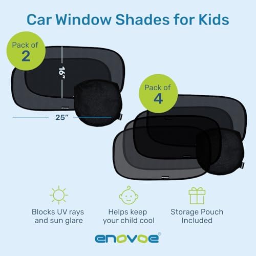 Enovoe Car Window Shade for Baby - Image 2