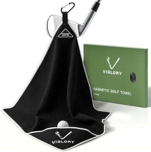 Magnetic Golf Towel 18"x18" by VIGLORY
