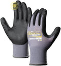 COOLJOB 6 Pairs Nitrile Rubber Dipped Safety Work Gloves by COOLJOB