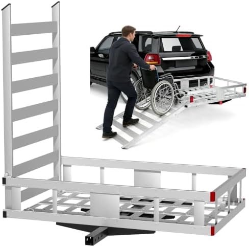 Aluminum Hitch Cargo Carrier by Unknown