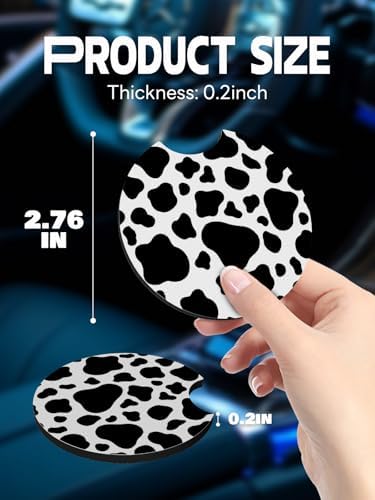 WOCOCN Car Coasters, Cup Holder Coasters - Image 4