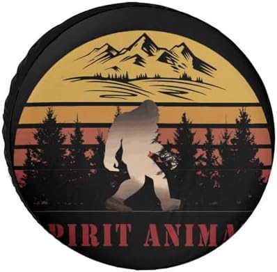 Generic Sasquatch Bigfoot is My Spirit Animal 1 Tire Covers, Dust-Proof - Image 7