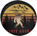 Sasquatch Bigfoot is My Spirit Animal 1 Tire Covers, Dust-Proof Weatherproof by Unknown