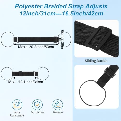 4 Pack Luggage Straps for Suitcases, Sturdy Suitcase Connector Strap - Image 2