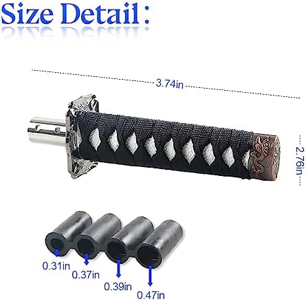 zipelo 6 Inch Samurai Sword Shift Knob - Image 2