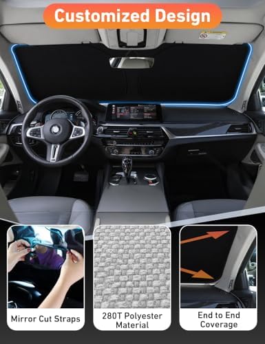 EcoNour Windshield Sunshade Compatible - Image 4
