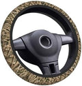 Elastic Steering Wheel Cover 15 Inch, Shadow Grass Blades by Unknown