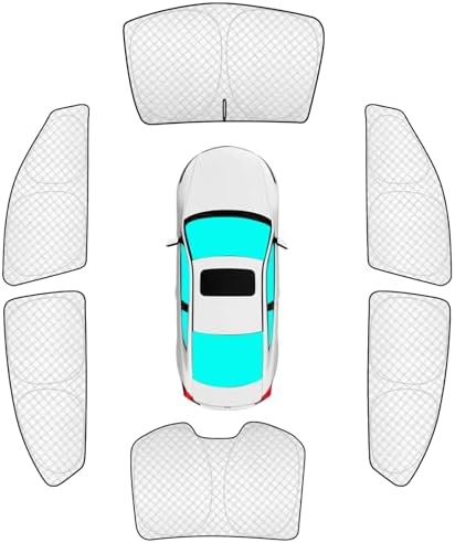 KMF 6pcs Thicken Sun Shades for Honda Accord 2013-2017 Accessories, Car Window by KMF