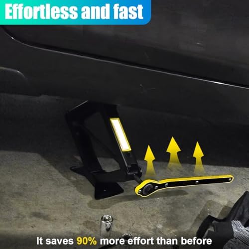 2PCS Car Scissor Jack Kit, - Image 5