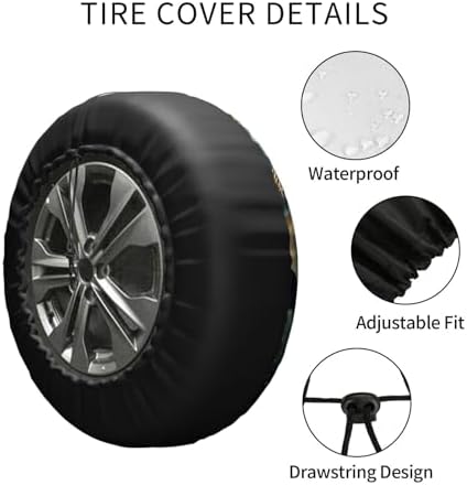 Mountain Natural Scenery Spare Tire Cover Wheel Protectors - Image 4