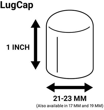ColorLugs Vinyl Lug Nut Cover | Blue | Flexible Fit Wheel Lug Nut Cap | Fits - Image 4