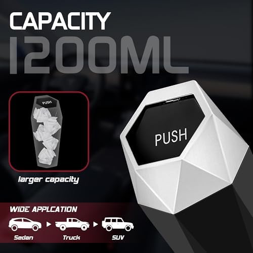 Car Trash Can with Lid, 30 Additional Trash Bags - Image 3