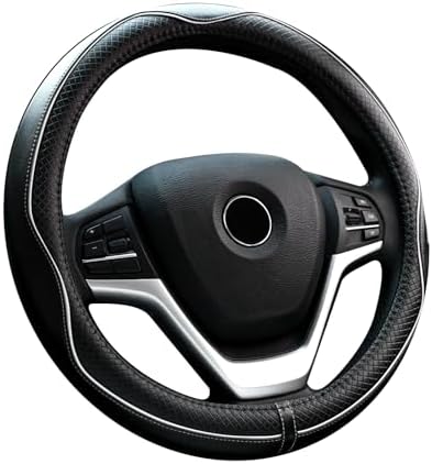 Valleycomfy Steering Wheel Covers Universal 15 inch by Valleycomfy