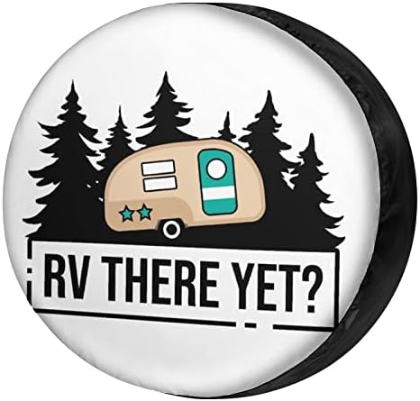 Delerain RV There Yet Spare Tire Cover Wheel Protectors Sun Protector Waterproof by Delerain