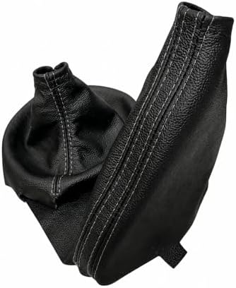 Replacement Leather Handbrake & Shift Boot Cover Set by Unknown