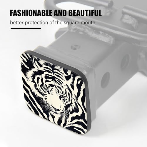 Hitch Cover Fits for 2-Inch Hitch, Car Exterior Accessories, Receiver Tube - Image 4