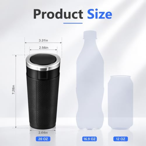 Car Trash Can with Lid, 2 Pack - Image 3