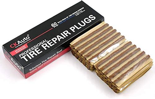 CKAuto 60 pcs 4" Brown Tire Repair Strings Tire Repair Plugs - Image 5