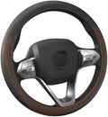HOTOR Car Leather Steering Wheel Cover Universal 14.5"-15" by HOTOR