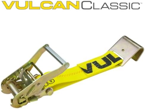 VULCAN Car Tie Down with Flat Hooks - Image 2