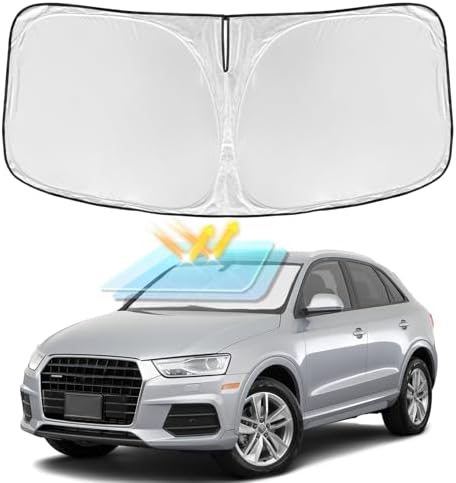 for Audi Q3 2013-2018 Windshield Sun Shade by ZOIBVCARSUNSHADE