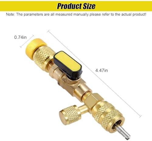ZIMISI Valve Core Remover Installer Tool, Schrader Valve Removal Tool - Image 2