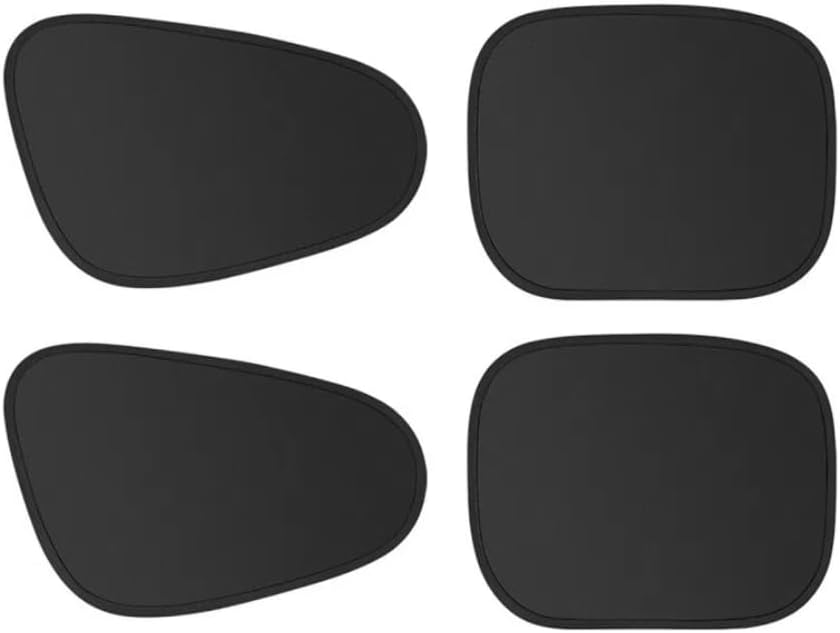 Shakas 4 PCS Side Window Shade, Front and Rear Windows Heat-Insulating by Unknown