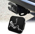 Trailer Hitch Cover 2 Inch Square Receiver Hitch Cover Rubber Tube Plug by Unknown