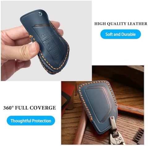 MILD EAST Genuine Leather Key Fob Cover - Image 5