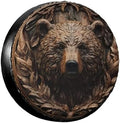 Bear Spare Tire Cover Wheel Protectors Weatherproof Sun Protection Covers by Gayruaicjz