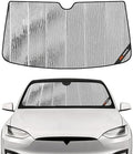 Pigenius Windshield Sun Shade for Tesla Model X 2016-2026, Custom Fit Front by Pigenius