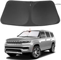 Windshield Sun Shade for 2022-2026 Jeep Wagoneer Accessories by LHFLIVE