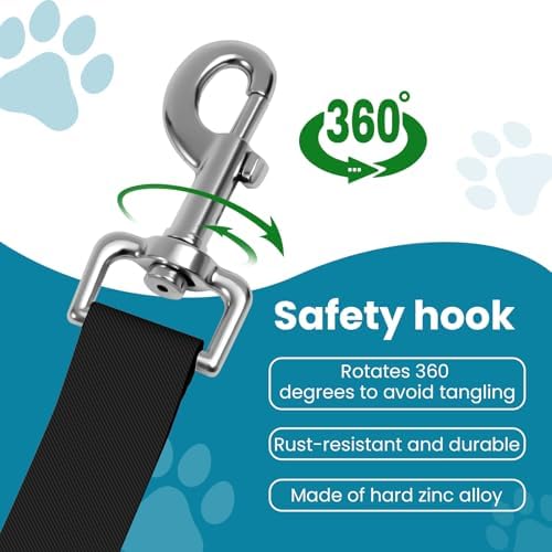 Adjustable pet cat and Dog car seat Belt，The Lanyard is Flexible and Adjustable - Image 4