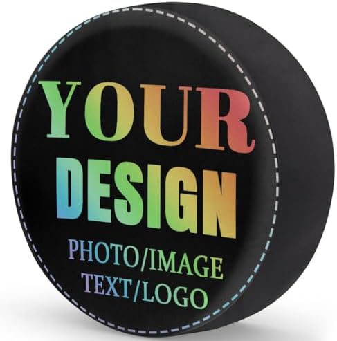 Custom Name Spare Tire Cover Dust-Proof Wheel Protector - Image 2