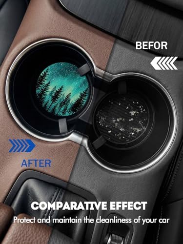 WOCOCN Car Coasters for Cup Holders - Image 4