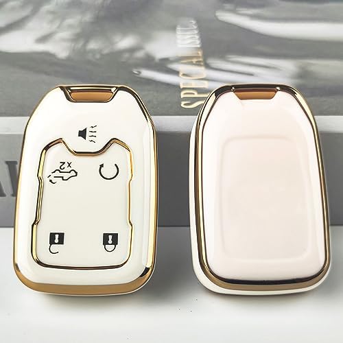 OLLEN 5-Button TPU Key Fob Cover, Fit - Image 4