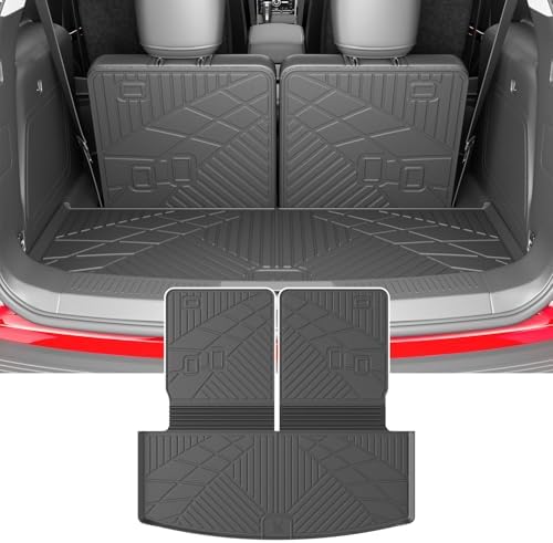 powoq 6&7 Seats Cargo Mat Trunk Mat Compatible by powoq