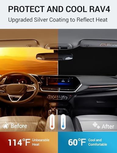 Proadsy Custom Fit Car Windshield Sun Shade - Image 3