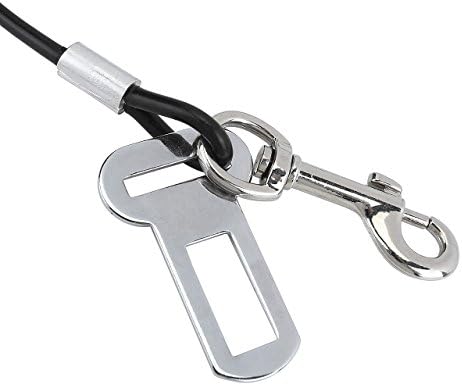 Chew Proof Dog Car Seatbelt Safety Restraint Stainless Steel Tether Cable - Image 2