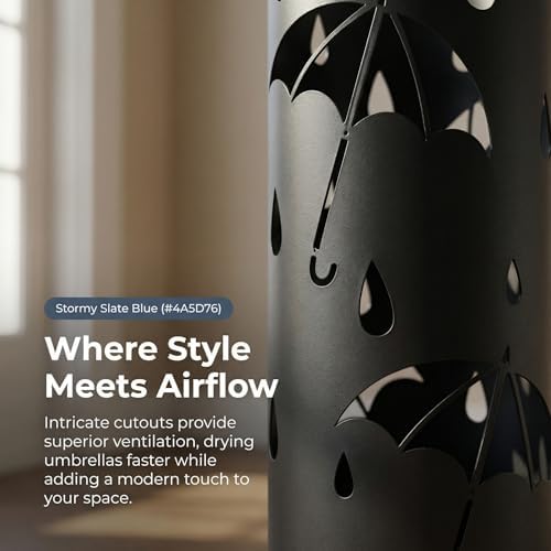 BEWBBAT Metal Umbrella Stand Rack - Image 4