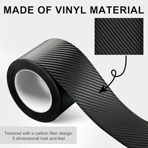 Storystore Car Door Edge Guard, 2.7 in x 33 Ft Black Door Edge Protector - Image 4
