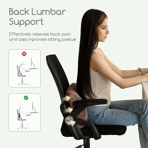 HIGOGOGO Lumbar Support Pillow for Recliner Chair/Accent Chair/Couch, Memory - Image 6