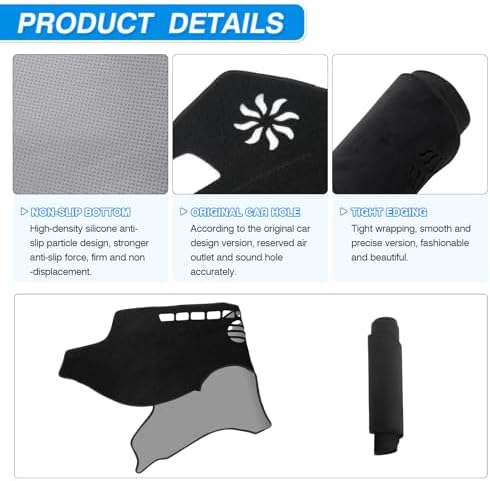 Cartist Dash Cover for 2007-2012 Lexus ES ES240 ES350 Dashboard Carpet Mat - Image 6
