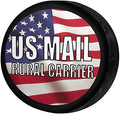 US Mail Rural Carrier Spare Tire Cover Wheel Tire Cover Fit Trailer, SUV and by Foruidea