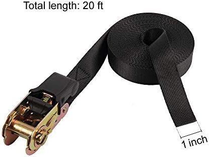 Ayaport Endless Ratchet Straps, 20FT Heavy Duty Cargo Tie Downs - Image 4