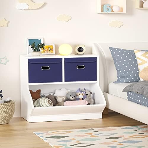 STOREONE Fabric Storage Cube Bins Foldable Organizer Container Collapsible - Image 5