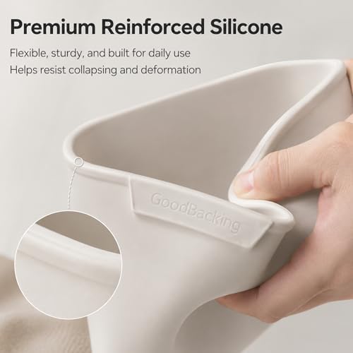 2-Pack White Silicone Car Trash Cans - Image 7